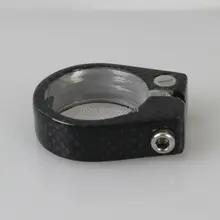 

bicycle seat post clampAlloy wrapped by 3Kcarbon fiber seat post clamp for road bicycle& mtb bike/34.9mm/bicycle accessories/01