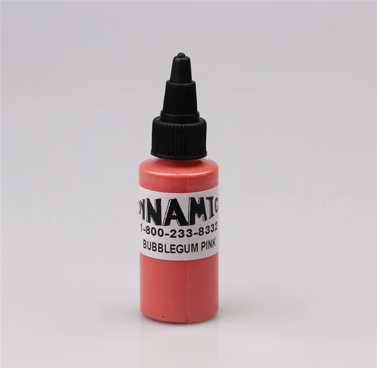 

BUBBLEGUM PINK colors permanent makeup pigment 30ml/bottle(1OZ)cosmetic manual tattoo ink paint kits 5pcs/lot