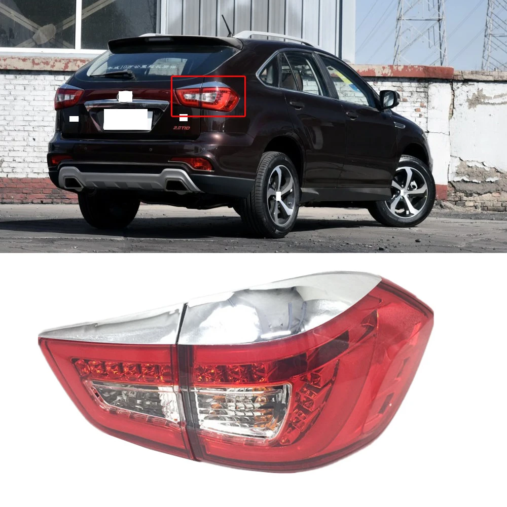 

CAPQX For BYD S7 2014 2015 2016 Rear Brake Tail Light rear light taillight tail light taillamp tail lamp