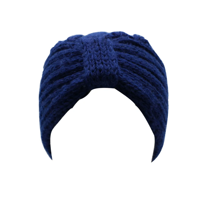 

Autumn And Winter Cross Wool Hat For Women Knitted Headgear Scarf Unisex Fashion Hat Women's Hat