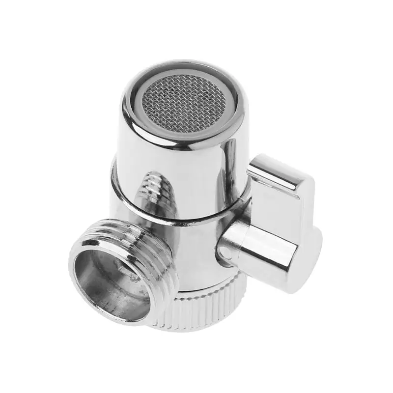 

Top Quality Brass 3-way Diverter Valve Faucet Connector Adapter Three Head Function Switch