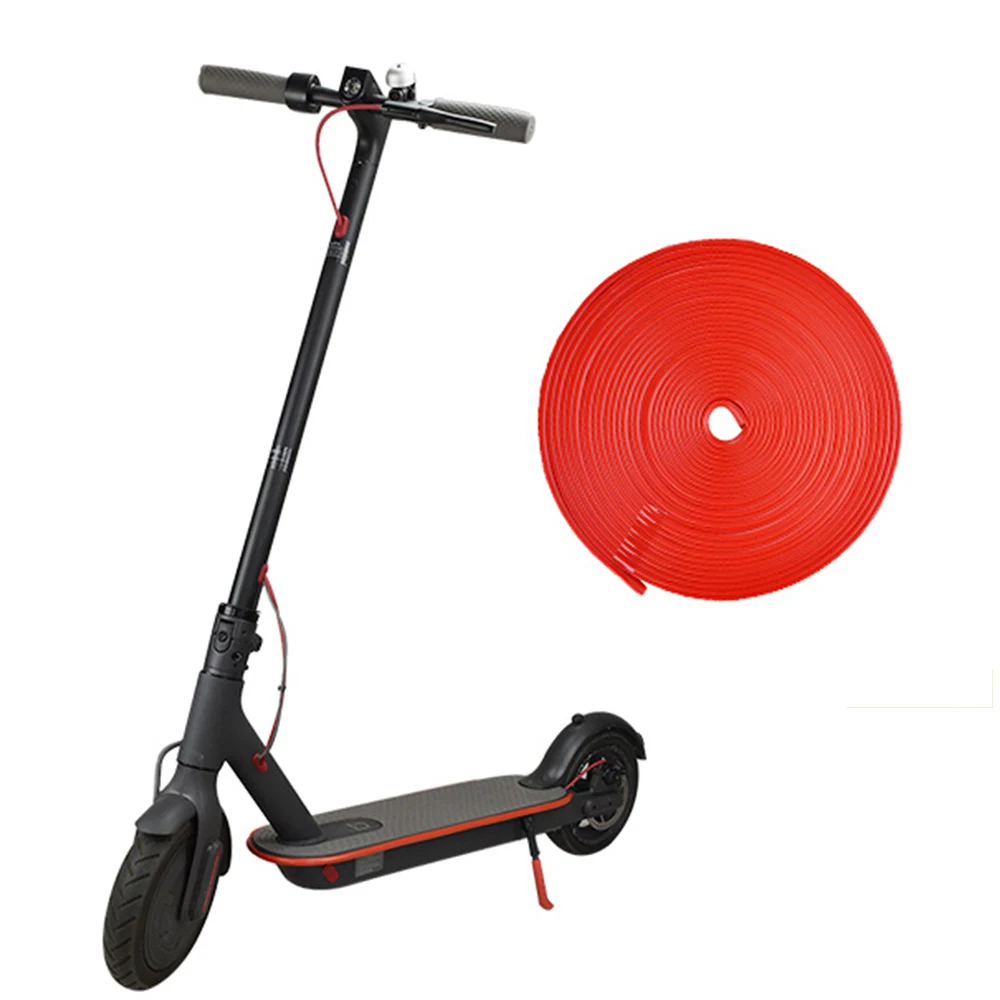 Best Scooter Anti-Collision Protection Strip Skateboard Body Bumper Durable Scratch Strips for Xiaomi Mijia M365 Electric Scooter 0 Best Scooter Anti-Collision Protection Strip Skateboard Body Bumper Durable Scratch Strips for Xiaomi Mijia M365 Electric Scooter 0