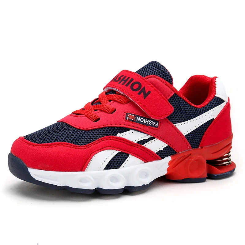 2018 New Style Shox Kids Running Shoes for Boys Girls Sneakers Springs Sport Shoes for Children Trainers Mesh Breathable