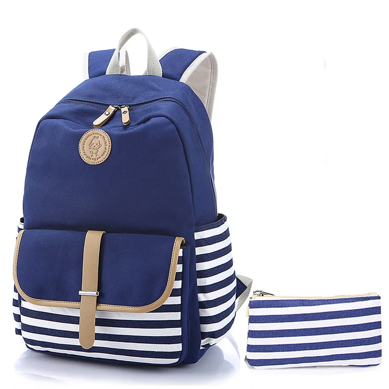 Школьная сумка DIOMO, тканевый рюкзак в полоску, школьные сумки, стильный школьный рюкзак для девочек, дорожные сумки, usb-порт для зарядки