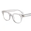 YDO модная рамка для очков Женская Близорукость квадратные оправы для очков голубые легкие очки ретро с прозрачными линзами оптические поддельные очки - Цвет оправы: C03