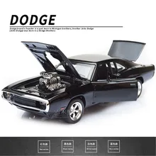 1/32 Форсаж Dodge Зарядное устройство модели автомобилей Литые под давлением сплав лошадей мышечные модели автомобилей со звуковым освещением игрушка подарок для коллекции