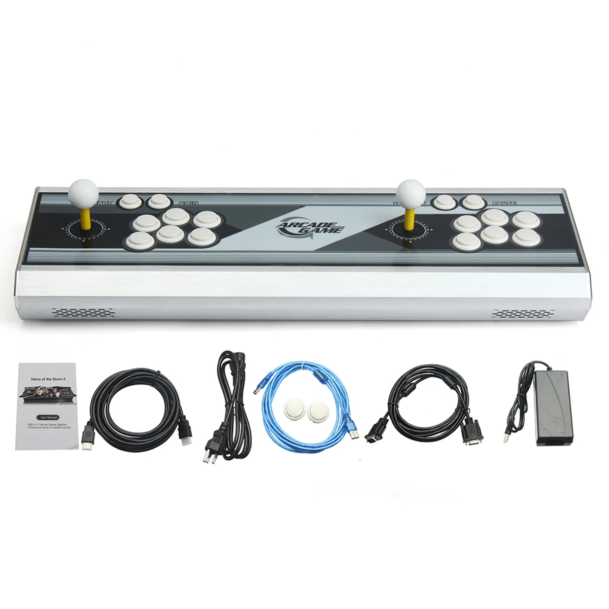 

986 In 1 Box 4s Home Arcade Machine USB Joystick HD Video Games Arcade Console For 2 Player With Pause Function