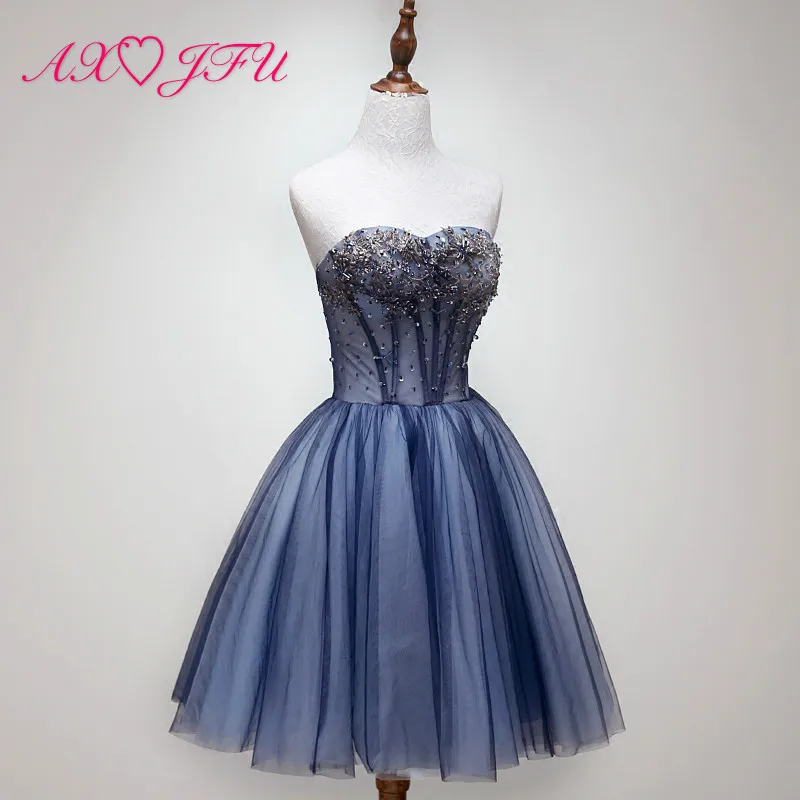 sapphire blue cocktail dress