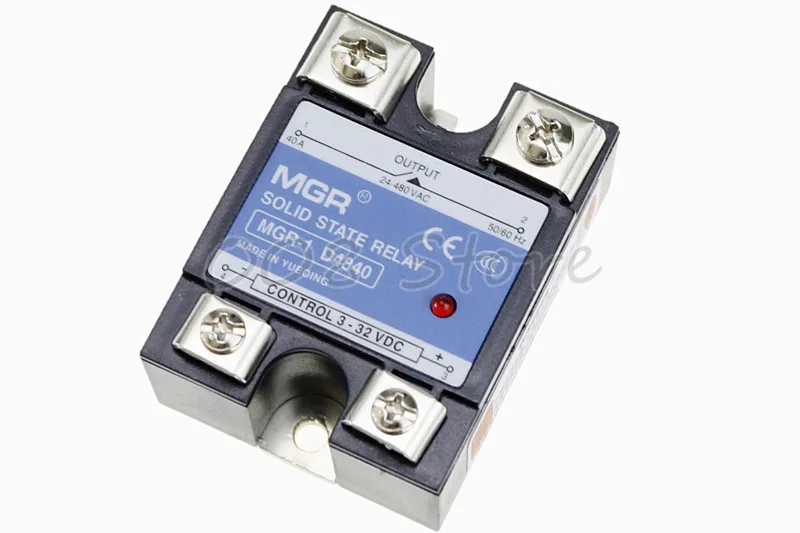 Магер SSR 40A 480V DC-AC твердотельное реле качество Товары MGR-1 D4840