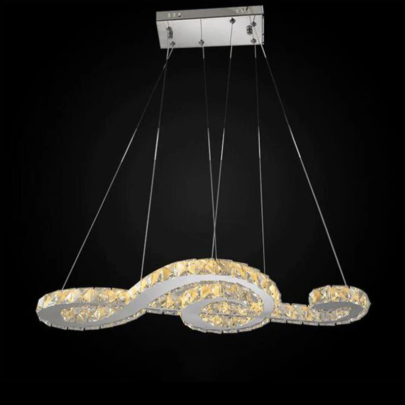 

Modern LED Crystal Chandelier Lighting Lamp For Living Room Cristal Lustre Chandeliers Lighting Hanger Hanging Ceiling Luminaire