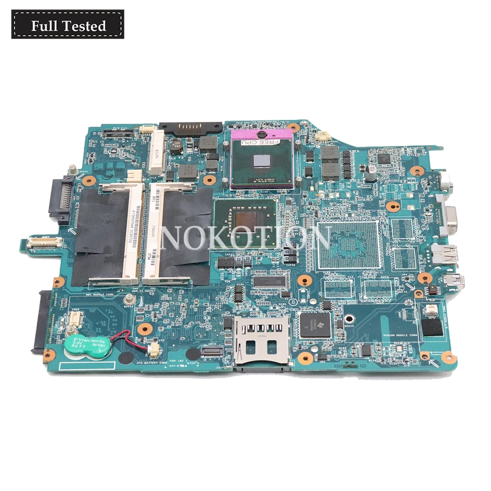 NOKOTION MBX 165 MS91 1P 0076100 8010 A1369754A для Sony VAIO VGN FZ240E Series материнская плата ноутбука 965GM HD GMA