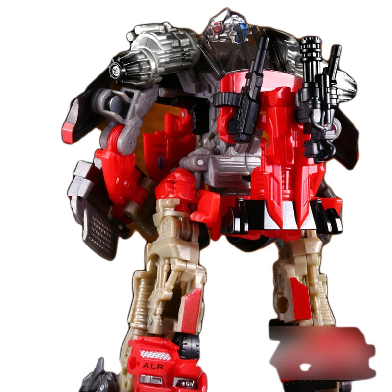 Thf02 Deluxe Red Transformation Figma Robot Deformable Car ABS OP Commander Big Size Plastic Collection Gift Toy For Child