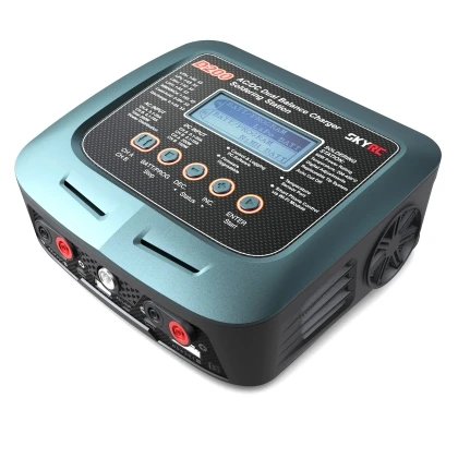 

SKYRC D200 Intelligent Twin-Channel LCD AC/DC high power Dual Balance Charger/Discharger with Soldering Iron