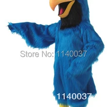 Маскоты длинные волосы синий Jay Маскоты костюм Делюкс плюшевые Маскоты te костюм партии Карнавал Cosply Костюмы