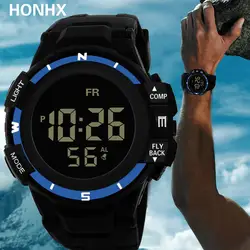 Многофункциональные цифровые часы для мужчин открытый водостойкий бег светодиодные часы спортивные часы цифровые наручные часы relogio