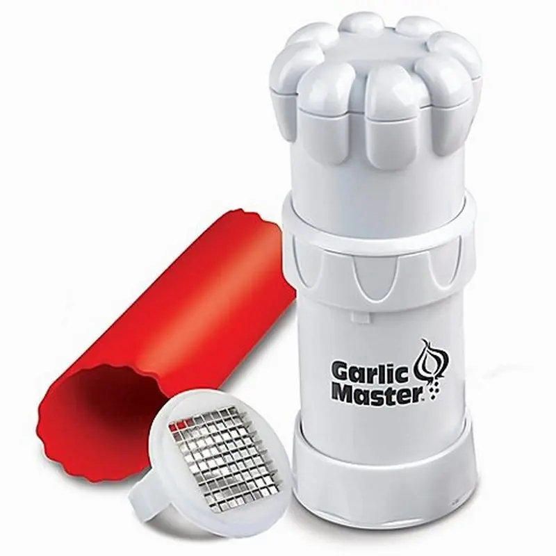 Garlic Master Perfectly Minced In Seconds Head Circling Cutting Kitchen Presses Hotel Vegetable To | Дом и сад