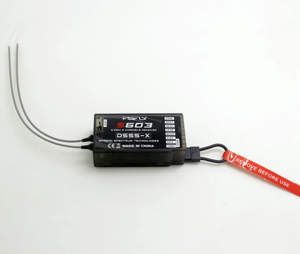 

S603 Receiver RX 6CH 2.4GHZ fpv Support DX6i JR DX7 PPM FOR Quadcopter MINI FPV RACING DRONE better than AR6210