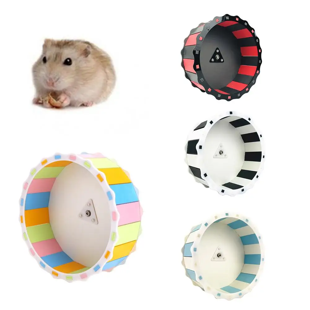 

45# Pet Exercise Wheel Hamster 21cm Diameter Running Jogging Exercise Mouse Mice Sports Wheel Toy Pet Supplies