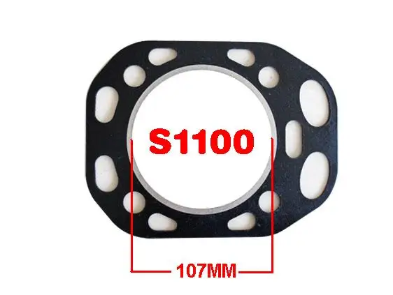 

Free Shipping Diesel engine S1100 107MM Direct injection cylinder head Gasket suit for Changchai Changfa Jiangdong and so on