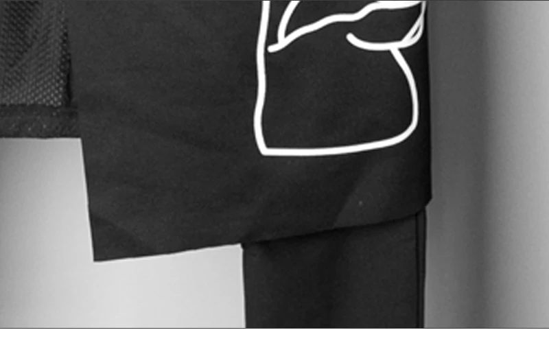 Culottes Punk Rave Pants Men Kilt Fashion Streetwear  (14)