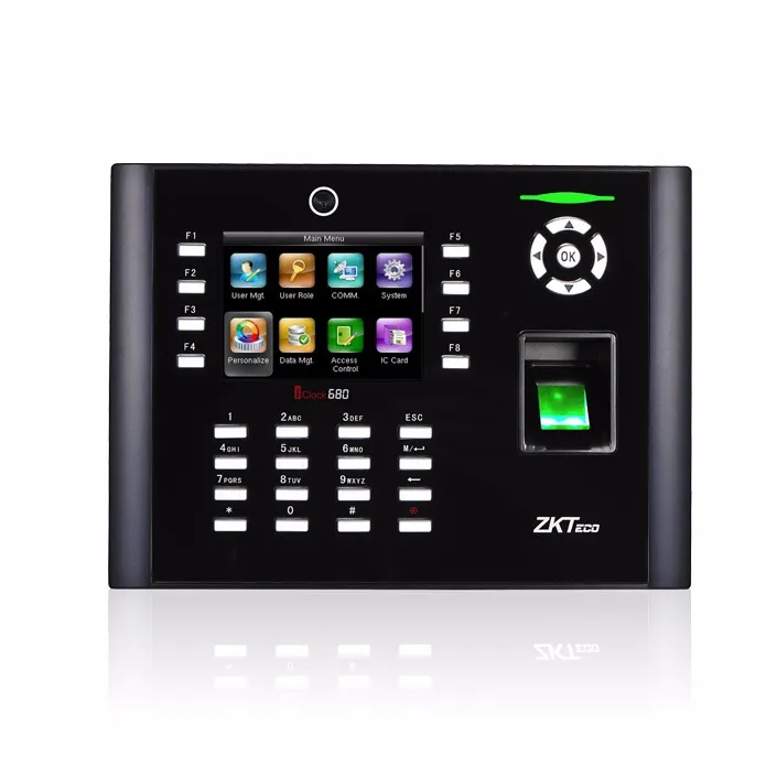 zk new model bimetric access control with camera Iclock680 biometric