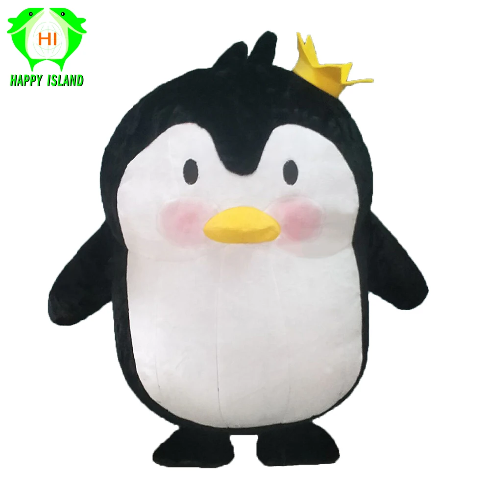 

2020 New Inflatable Penguin Mascot Costume For Advertising 2.6M Tall Customize Performance Cartoon Costume For Adults