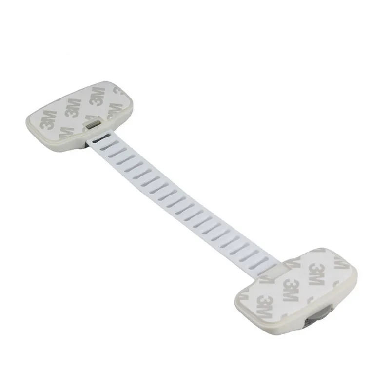 1 Pc Cabinet Lock Door Drawers Wardrobe Todder Kids Baby Safety Plastic ABS PE Toilet Refrigerator Lock ATRQ0469