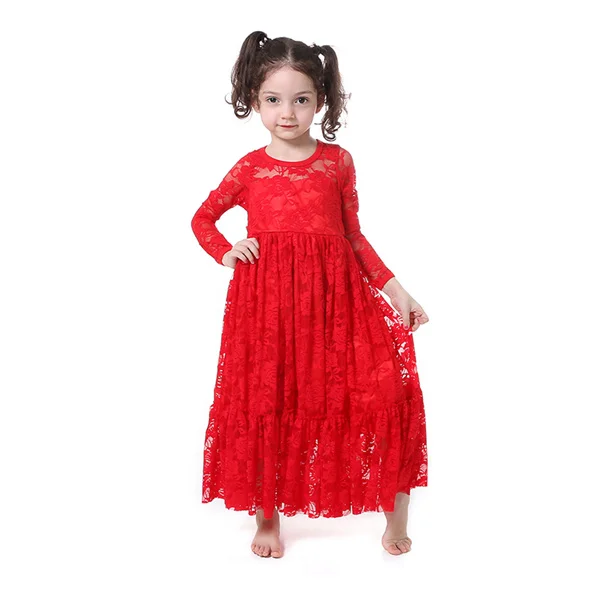 Buy Christmas Dress Girls Clothes Red Christmas Party