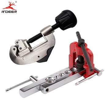 

RDEER Pipe Cutter 3-30mm With Flaring Tool Manual Brass Tube Expander Expansion Mouthparts Reamer Wide Hole Devic Hand Tools