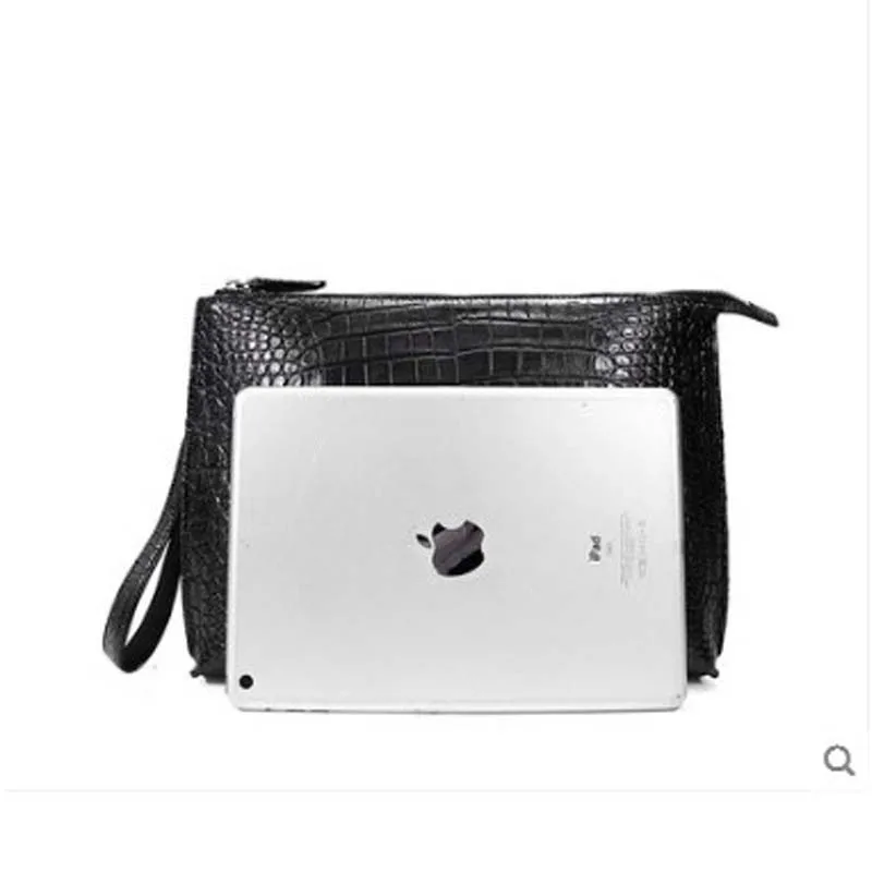 

weitasi 2019 new crocodile Hand bag men hand bag belly without stitching