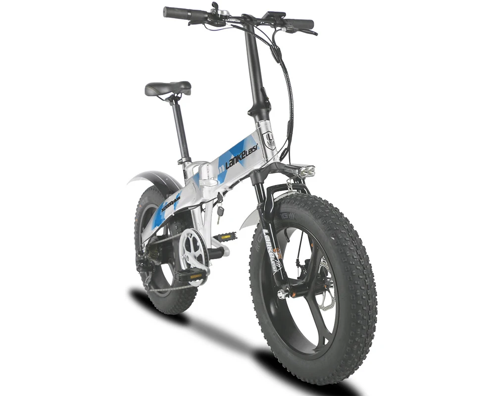 Top Lankeleisi X2000Plus Electric Bike Fat Tire E-bike 7 Speeds Foldable 500W Motor 48V 12.8A Lithium Battery E-bike 2