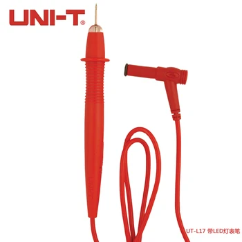 

UNI T UT-L17 Multimeter Test Probe With LED Light 1000V 10A Universal Digital Multi Meter Lead Controllable LED light source