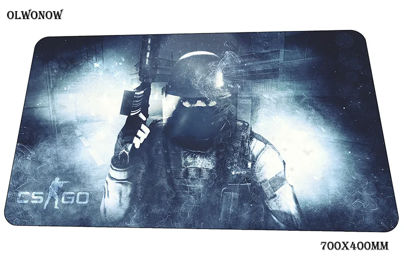 Cs go коврик для мыши 700x400x3 мм игровой коврик для мыши большой коврик для геймера Популярная Игровая компьютерная настольная клавиатура со встроенной мышью объемный рисунок игровые коврики