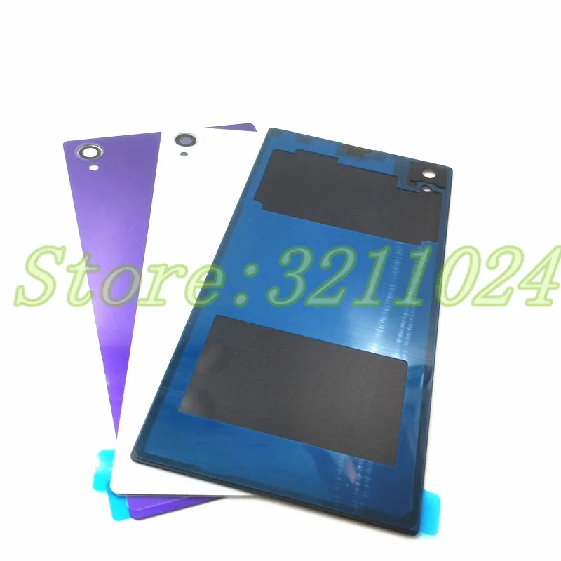 Задняя стеклянная крышка батарейного отсека Запасные части для Sony Xperia Z1 L39H C6902