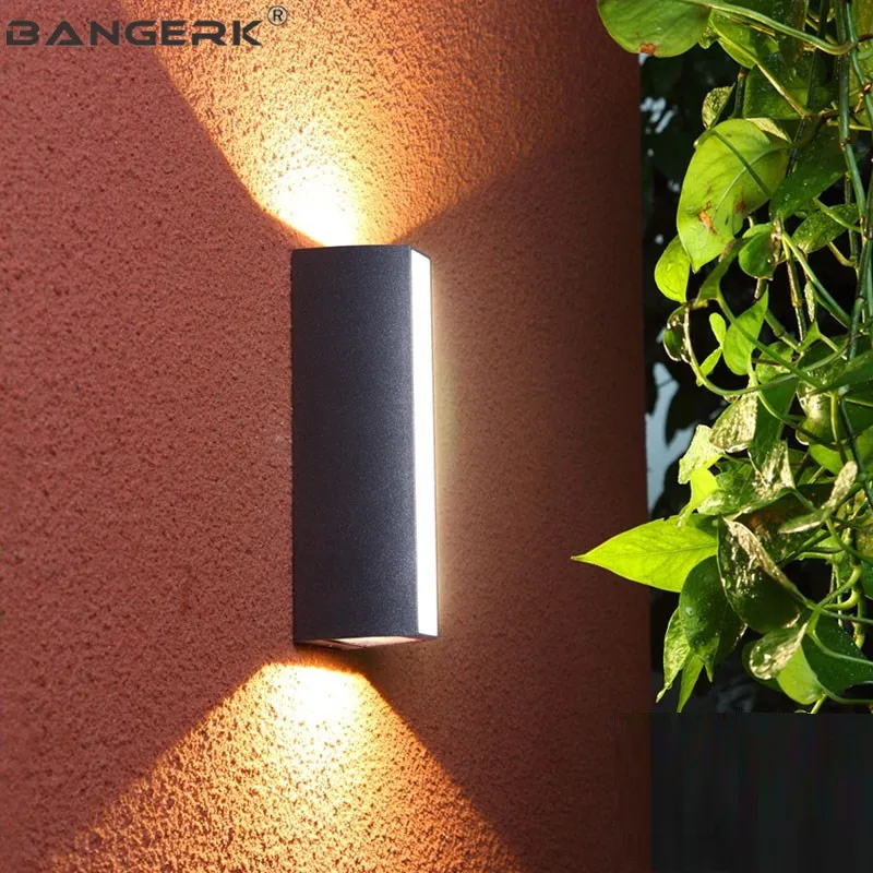 

IP65 Waterproof LED Wall Light Lamps Outdoor Modern Wall Sconce Lights Garden Courtyard Home Decor Aluminium Indoor Lighting