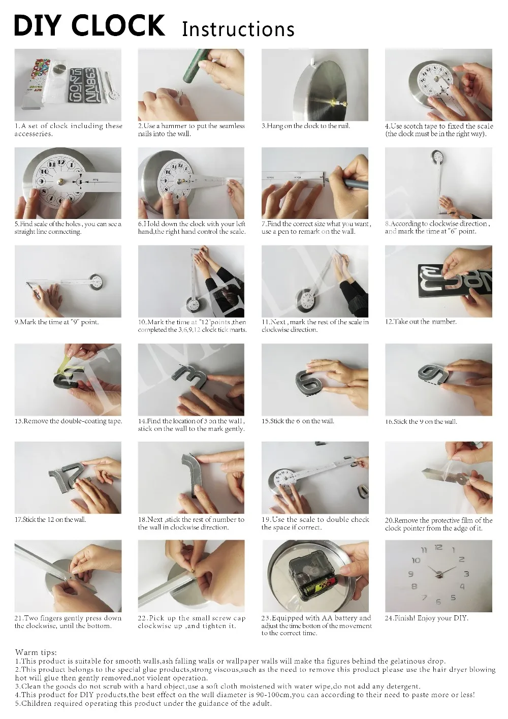 Новое поступление 3D настенные часы «сделай сам» кварц зеркало часы настенные наклейки Современный Роскошный домашний Декор большие часы руки Horloge