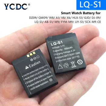 

Promotion Smart Watch Battery LQ-S1 3.7V RECHARGEABLE LITHIUM BATTERY FOR SMART WATCH DZ09 QW09