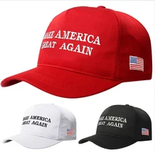 Новая красная шляпа Дональда Трампа сделает Америку большой успех бейсбольная Кепка с вышивкой, спортивные шляпы от солнца, хлопковая ткань