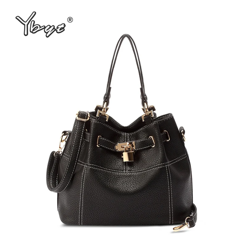 

vintage casual small bucket tote hotsale women black leather handbag ladies party purse clutch crossbody shoulder messenger bags