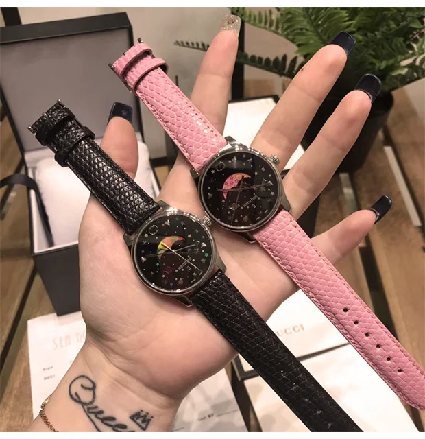 

famous Women's Watches Top Runway Luxury European Design Automatic Quartz Wristwatches fl2175P