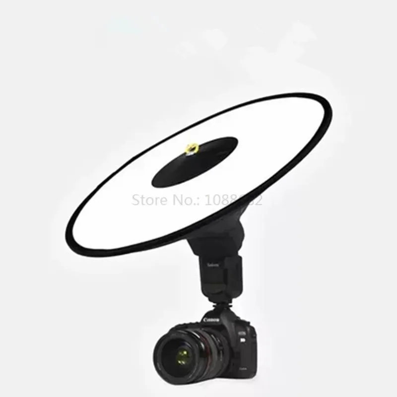 Jadkinsta 44cm Collapsible Flash Difuser Round Ring Portable Softbox Universal Photography Soft Box for Cameras DSLR Speedlite (3)