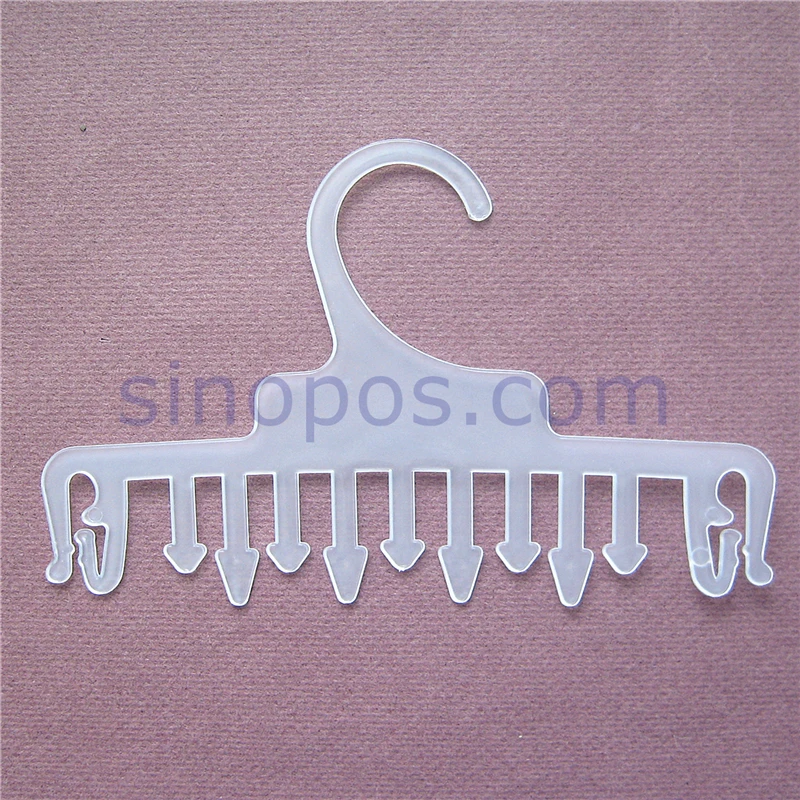 Plastic Comb shaped Underwear Hanger, folded boxer short thong briefs
