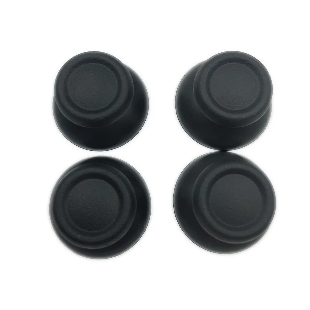 120 шт черный серый резиновый джойстик Кнопка игровой джойстик Крышка для PS4 контроллер