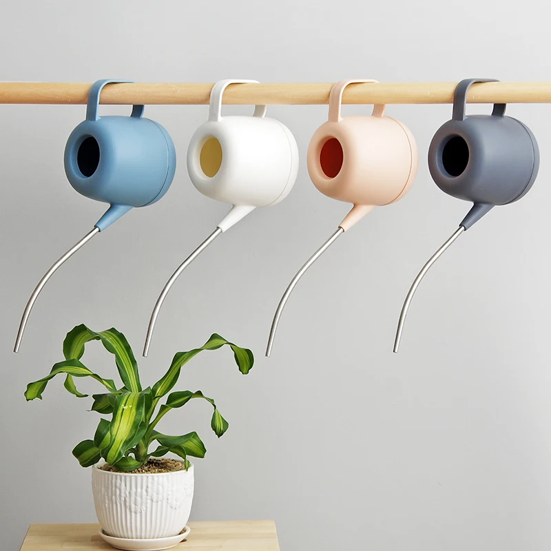 

A1 Stainless steel long mouth watering cans Home watering tools gardening potted watering pots and meaty watering cans lo1025139