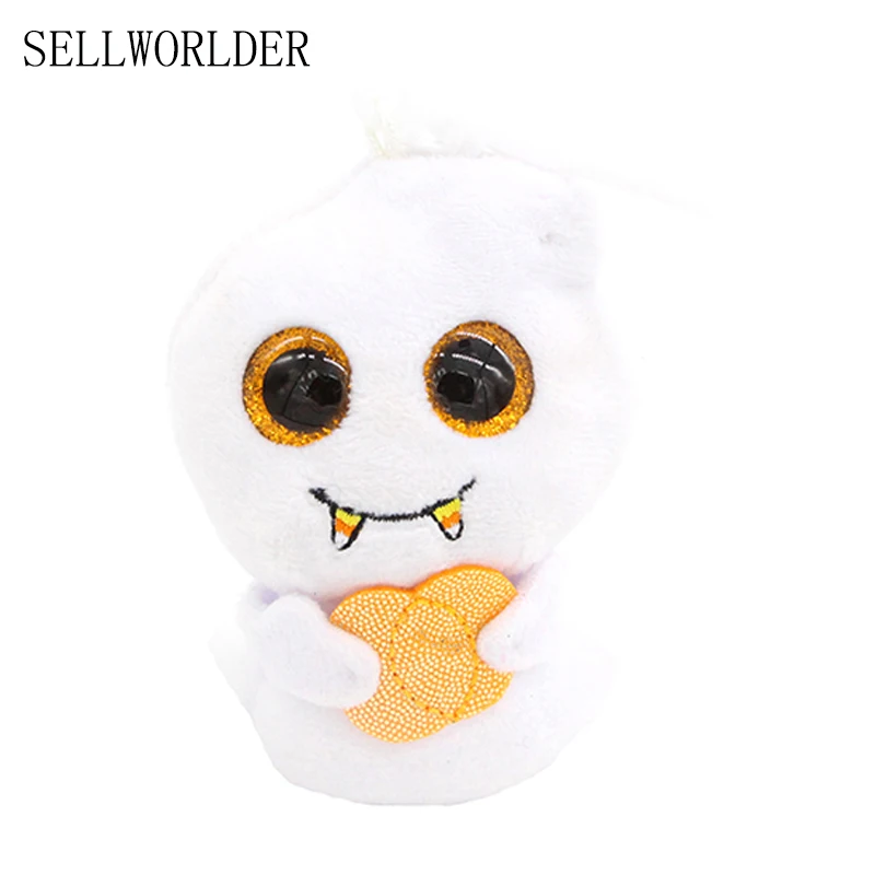 

SELLWORLDER Big Eyes Plush Animal ghost Dolls Toys with Key Chain Pendant