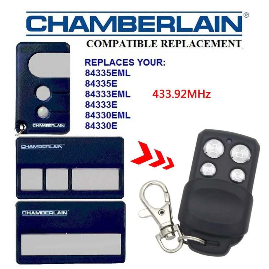 CHAMBERLAIN 84335EML,84335E,84333EML,84330E