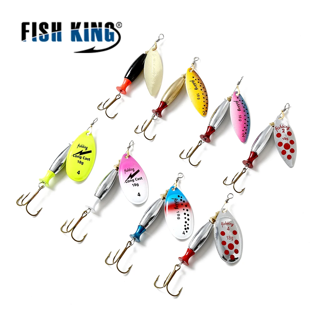 

Fishing Lure Spinner Spoon Bait Metal Hard Lure Arttificial Bait With High Carbon Steel Hook Bass Fishing Tackle Pesca