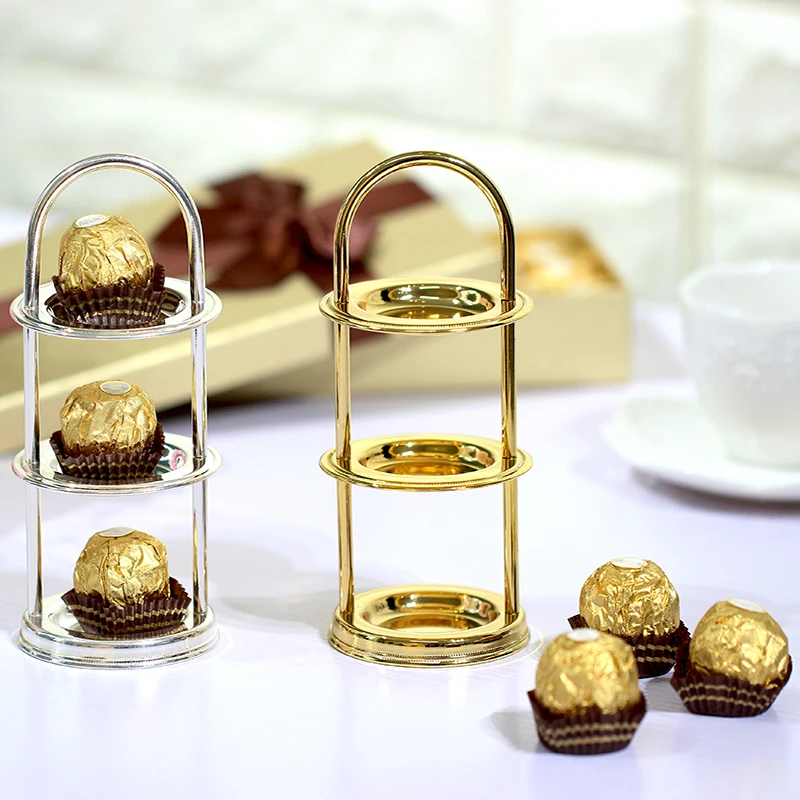 

Peanut chocolate rack macaron display rack mini dessert decorating tools rack multi-layer shelf accessories display rack