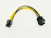 PCIE 6Pin к 6Pin кабель питания, видеокарта, удлинитель питания, 6-контактный разъем, штекер-гнездо, адаптер питания для майнинга ► Фото 2/6