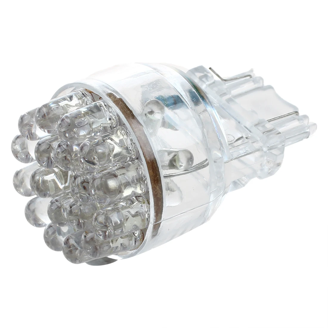 

TOYL T25 24 3157 3057 LED Car Brake Stop Turn Signal Light Bulb 1.5W Wedge White Super Bright